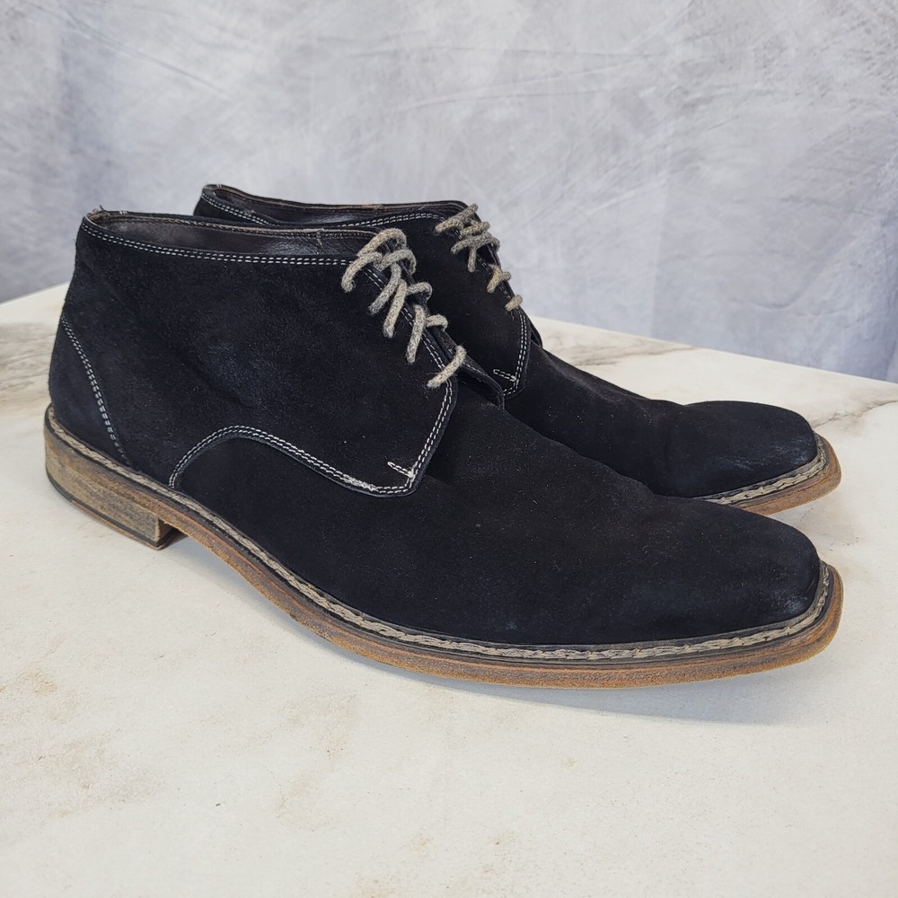CERTO Los Angeles Suede Chukka Boots Black Men's Size 41